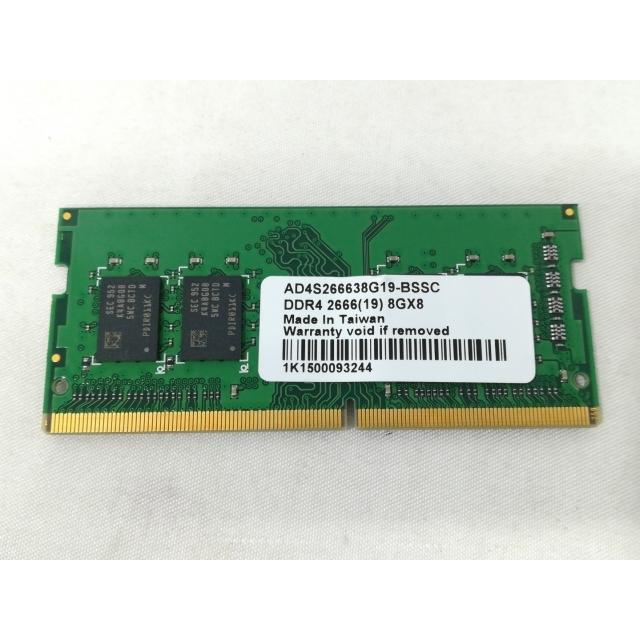 中古】260PIN 8GB DDR4-2400(PC4-19200) SODIMM 【ノートPC用】【大阪
