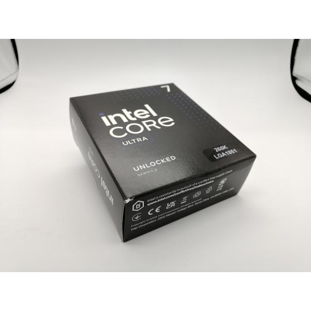 未使用】Intel Core Ultra 7 265K(3.9GHz) Box LGA1851/20C(P:8C/E:12C