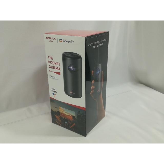 未使用】Anker Nebula Capsule 3 D2425N11 [ブラック]【大阪本店】保証