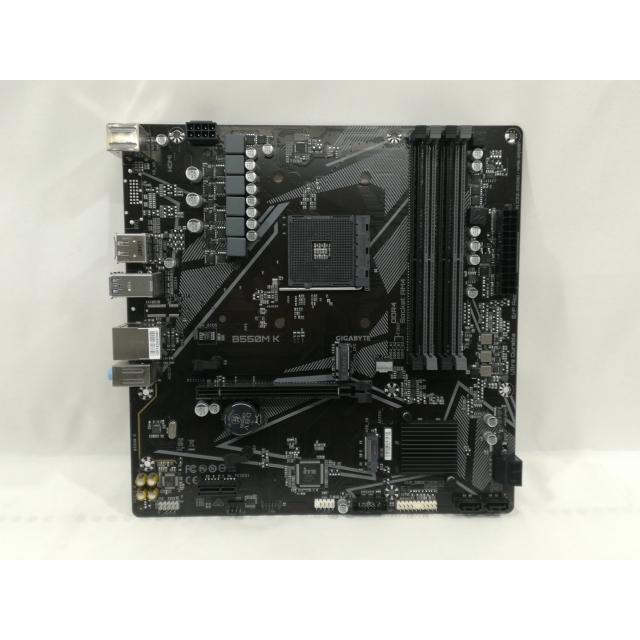 中古】GIGABYTE B550M K [Rev.1.0] B550/AM4/MicroATX【大阪本店】保証