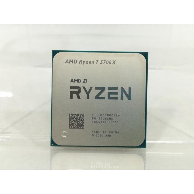 中古】AMD Ryzen 7 5700X (3.4GHz/TC:4.6GHz) bulk AM4/8C/16T/L3 32MB