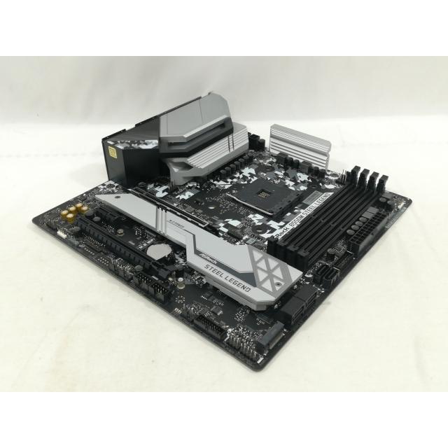 中古】ASRock B550M Steel Legend B550/AM4/2.5GbitLAN/MicroATX