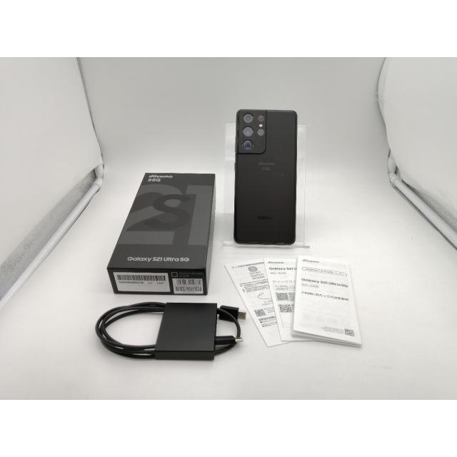 中古】SAMSUNG docomo 【SIMロック解除済み】 Galaxy S21 Ultra 5G