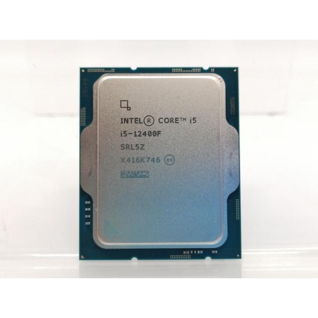 中古】Intel Core i5-12400F(2.5GHz) Bulk LGA1700/6C(P:6C/E:0C)/12T 