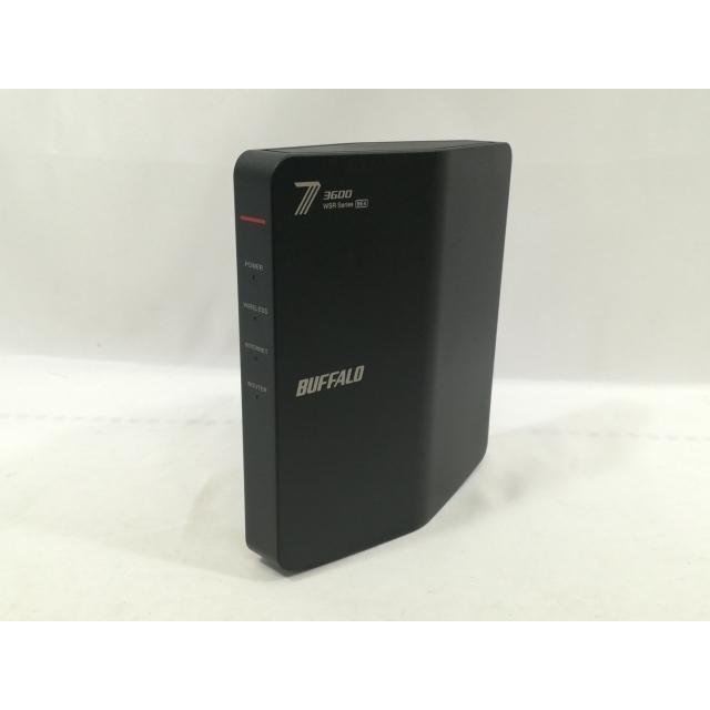 中古】BUFFALO AirStation WSR3600BE4P-BK [ブラック] Wi-Fi7(11be