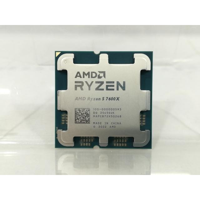 中古】AMD Ryzen 5 7600X (4.7GHz/TC:5.3GHz) BOX AM5/6C/12T/L3 32MB