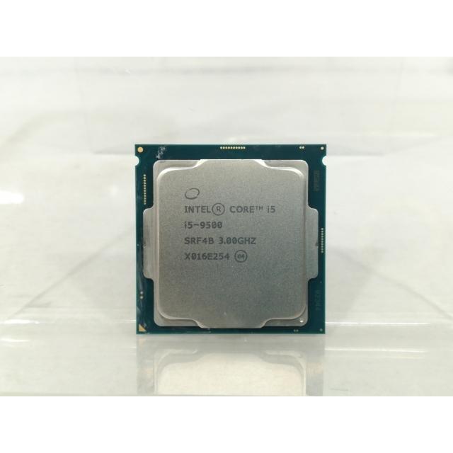 Intel Core i5 9500 3GHz 中古 3個 中古】Intel Core i5-9500 (3GHz/TB:4.4GHz/SRF4B/U0) bulk LGA1151/6C