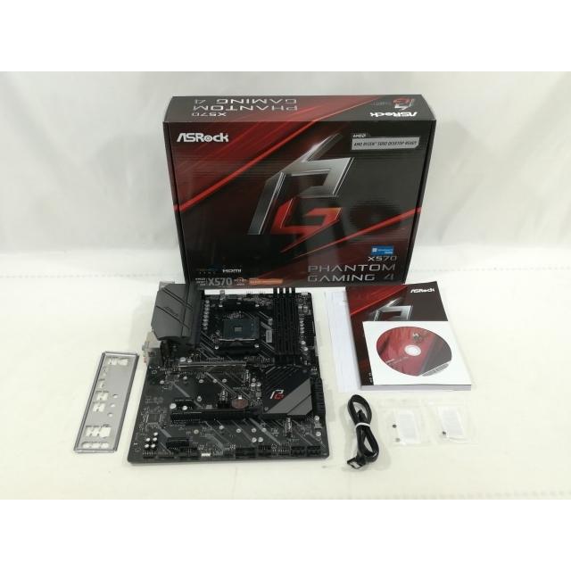 中古】ASRock X570 Phantom Gaming 4 X570/AM4/ATX【大阪本店】保証