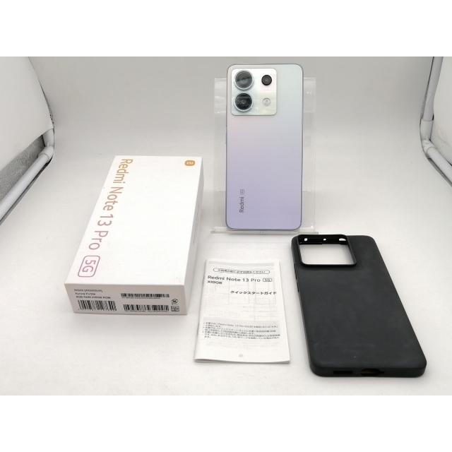 中古】Xiaomi au 【SIMフリー】 Redmi Note 13 Pro 5G オーロラ