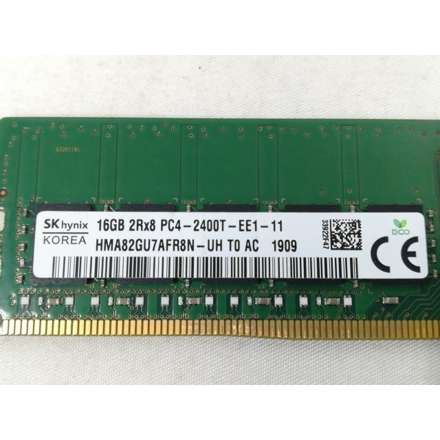 中古】DDR4 16GB PC4-19200(DDR4-2400) ECC/Unbuffered【サーバー用