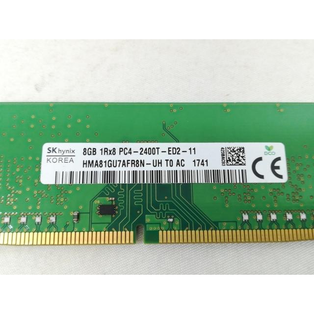 中古】DDR4 8GB PC4-19200(DDR4-2400) ECC/Unbuffered【サーバー用