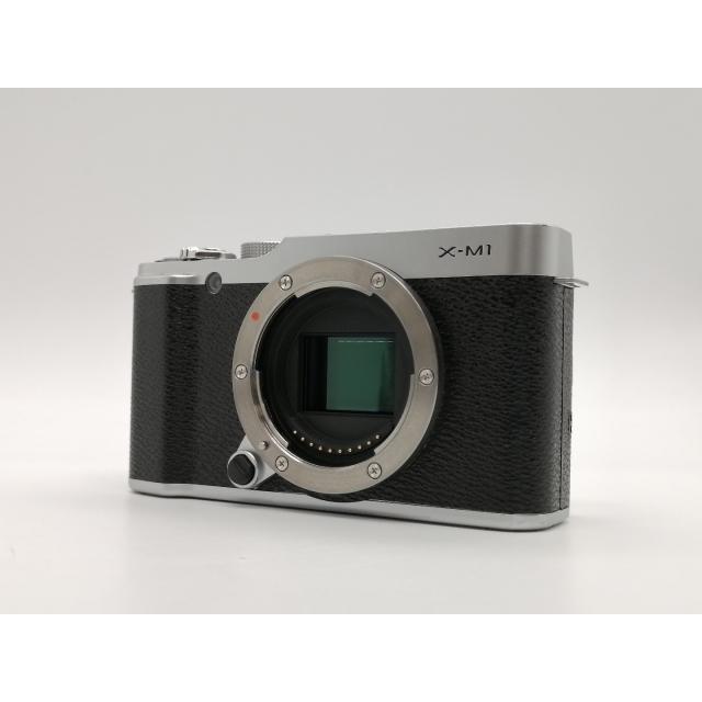 中古】FujiFilm FUJIFILM X-M1 ボディ シルバー【大阪本店】保証期間1