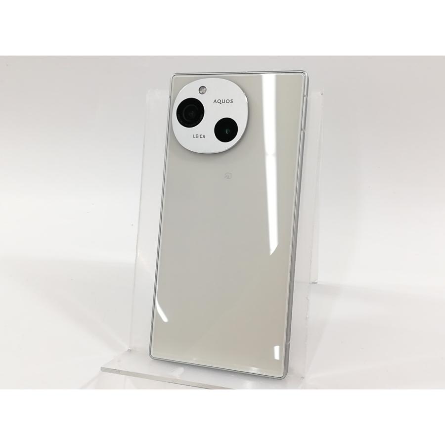 中古】SHARP docomo 【SIMフリー】 AQUOS R9 ホワイト 12GB 256GB SH