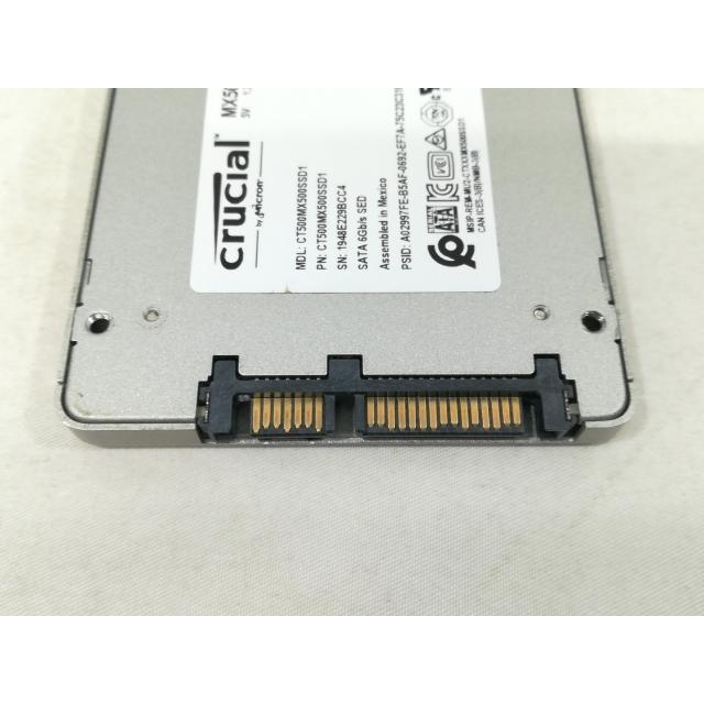 中古】Crucial MX500 CT500MX500SSD1 500GB/SSD/6GbpsSATA/2018年1月