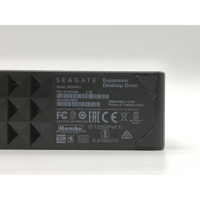 中古】Seagate Expansion Desktop Drive SRD0NF2 【3TB】 USB3.0【大阪