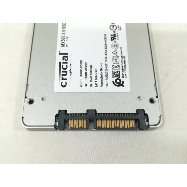 中古】Crucial MX500 CT500MX500SSD1 500GB/SSD/6GbpsSATA/2018年1月
