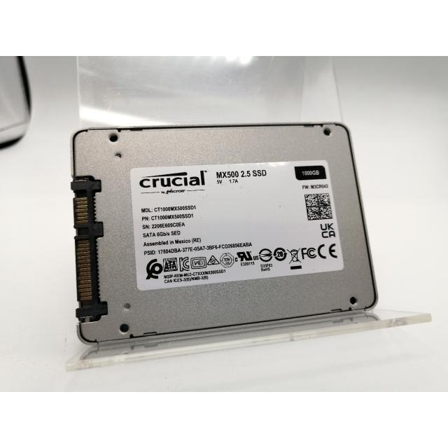 中古】Crucial CT1000MX500SSD1 1TB/SSD/6GbpsSATA/2018年1月/3D TLC