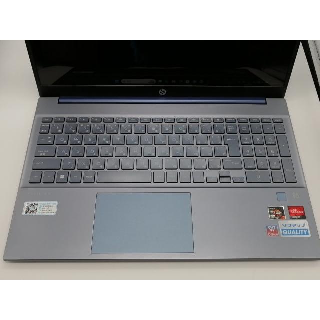 中古】HP Pavilion 15-eh1000 15-eh1080AU フォグブルー【R7 5700U 16G