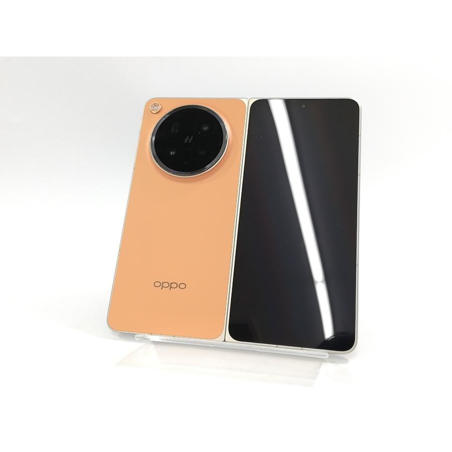 中古】Oppo 国内版 【SIMフリー】 OPPO Find N6 ブロッサムオレンジ