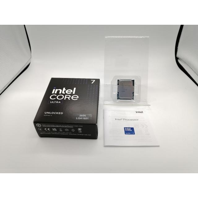中古】Intel Core Ultra 7 265K(3.9GHz) Box LGA1851/20C(P:8C/E:12C