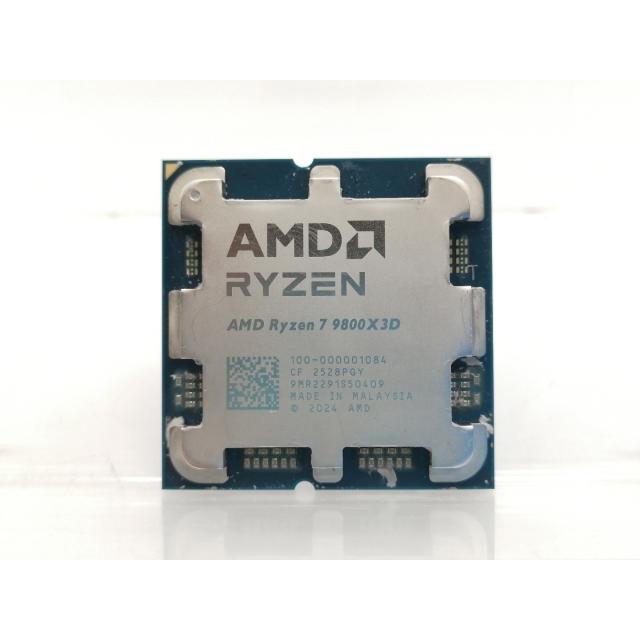 中古】AMD Ryzen 7 9800X3D (4.7GHz/TC:5.2GHz) BOX AM5/8C/16T/L3