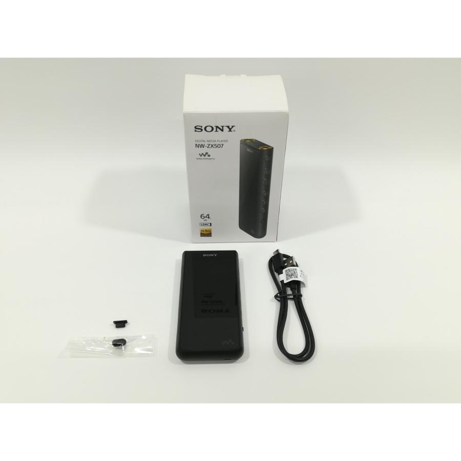 中古】SONY WALKMAN(ウォークマン) NW-ZX507 (B) 64GB ブラック【大阪