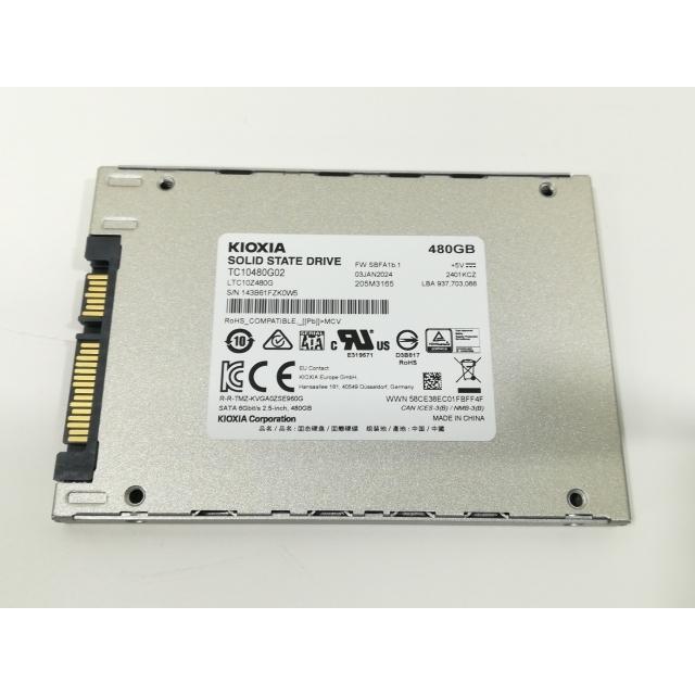 中古】KIOXIA EXCERIA SATA SSD-CK480S/J 480GB/SATA【大阪本店】保証