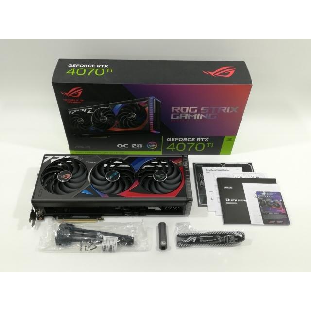 中古】ASUS ROG-STRIX-RTX4070TI-O12G-GAMING RTX4070Ti/12GB (GDDR6X