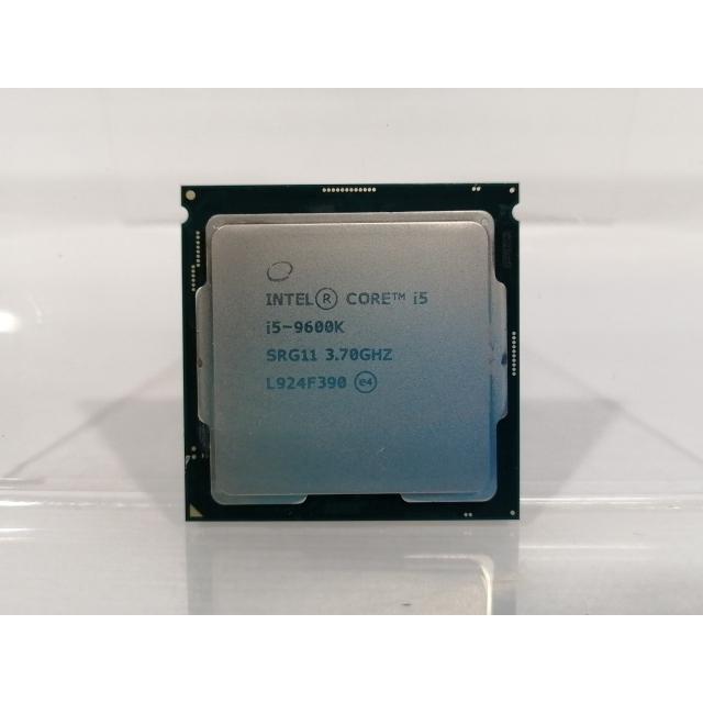 中古】Intel Core i5-9600K (3.7GHz/TB:4.6GHz/SRG11/R0) bulk LGA1151