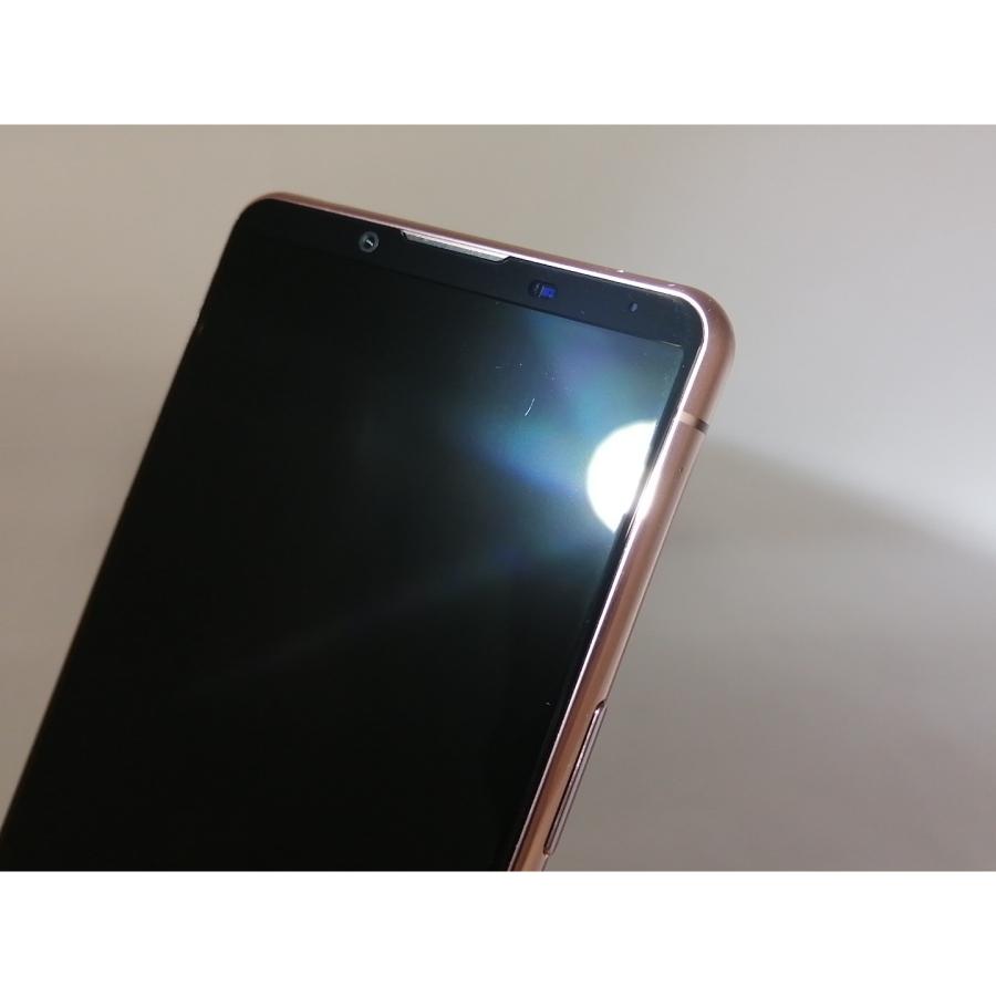 中古】SONY au 【SIMフリー】 Xperia 5 III ピンク 8GB 128GB SOG05