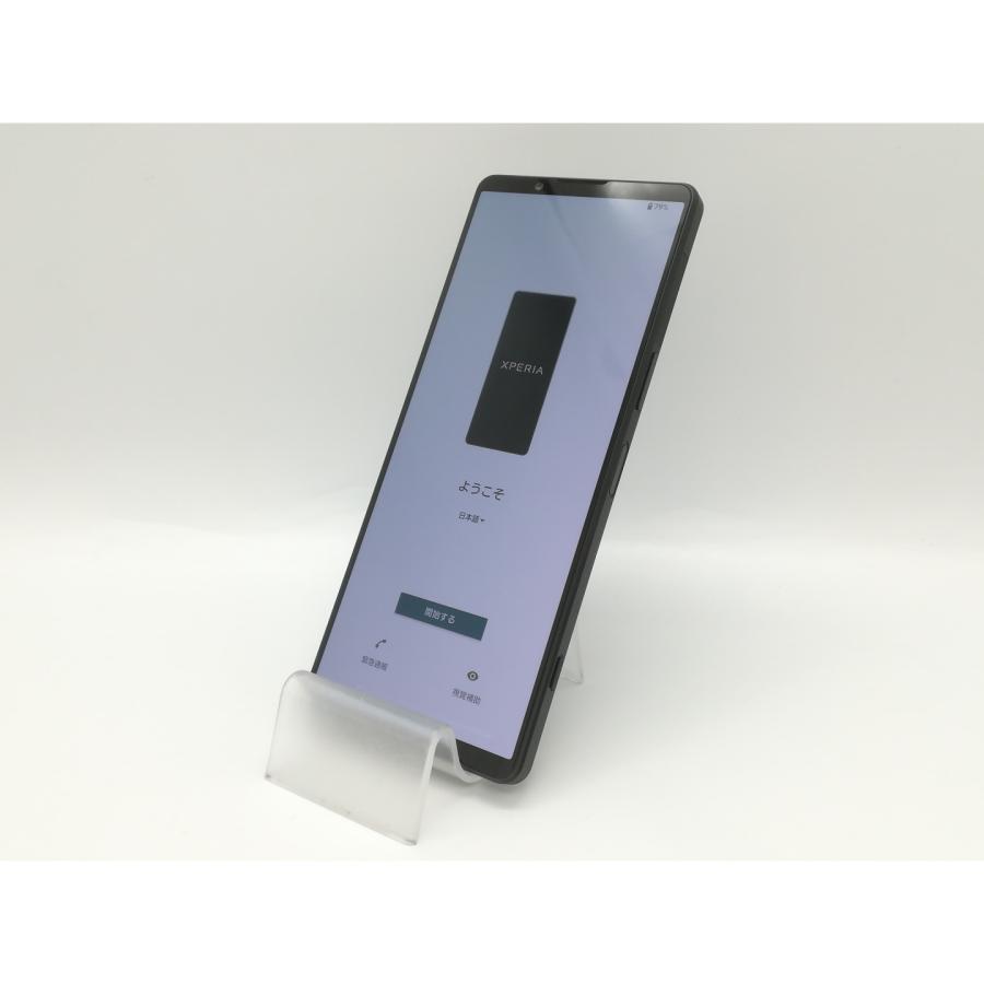 k.y【美品】Xperia 1 V au版 SOG10 SIMフリー ネットワーク利用制限△】Xperia1 V SOG10 ブラック【au版 SIM