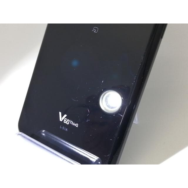 中古】LG電子 docomo 【SIMロック解除済み】 LG V60 ThinQ 5G ザ