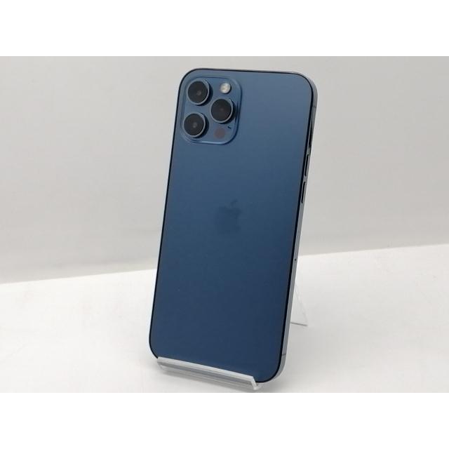 【中古】Apple 国内版 【SIMフリー】 iPhone 12 Pro Max 256GB パシフィックブルー MGD23J/A【仙台駅東口】保証期間１ヶ月【ランクB】の画像
