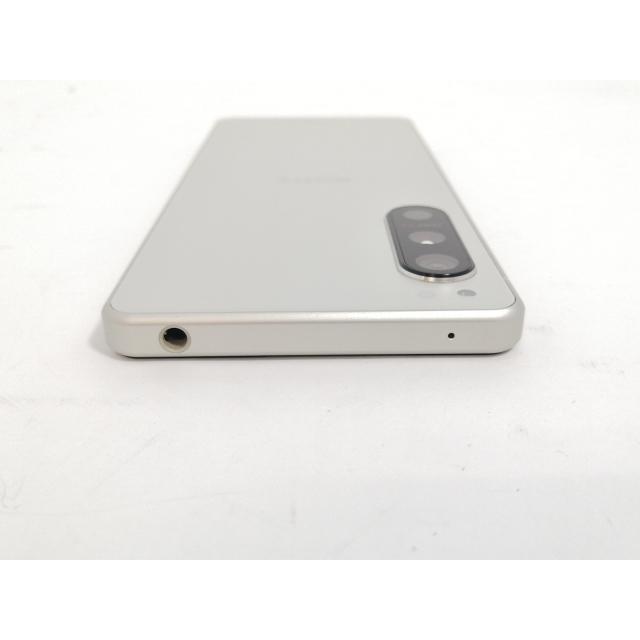 中古】SONY au 【SIMフリー】 Xperia 5 IV 8GB 128GB SOG09 エクリュ