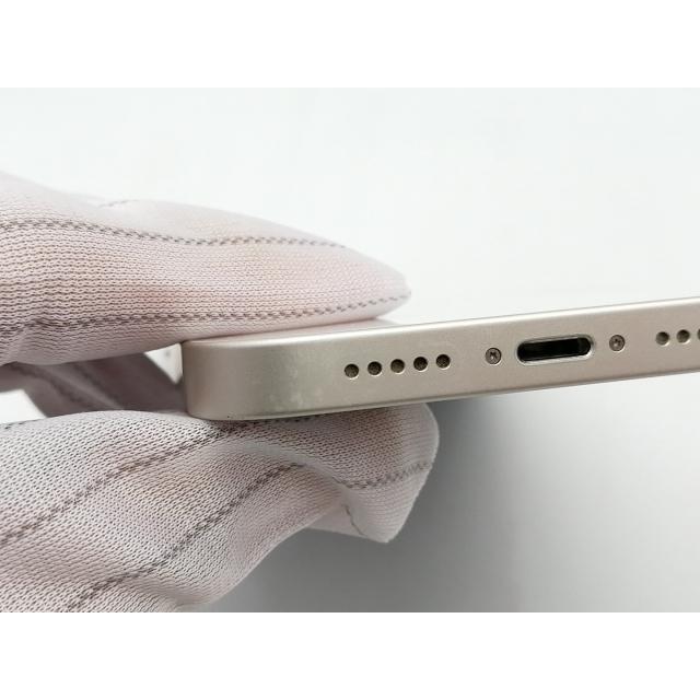 【中古】Apple docomo 【SIMフリー】 iPhone 14 256GB スターライト MPW33J/A【新宿2】保証期間１ヶ月【ランクC】の画像