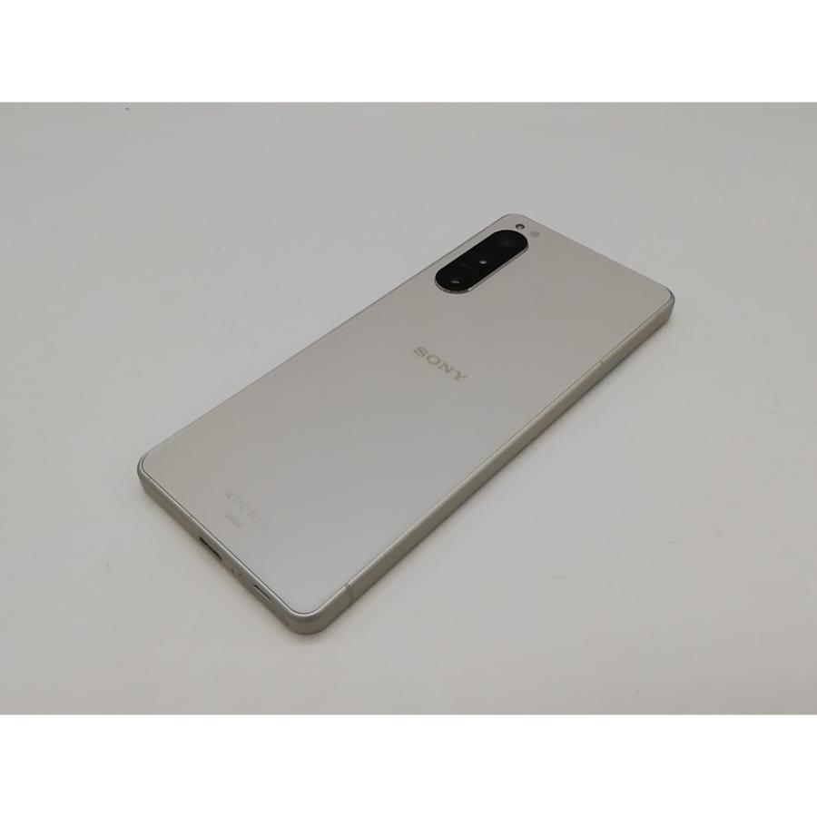 中古】SONY au 【SIMフリー】 Xperia 5 IV 8GB 128GB SOG09 エクリュ