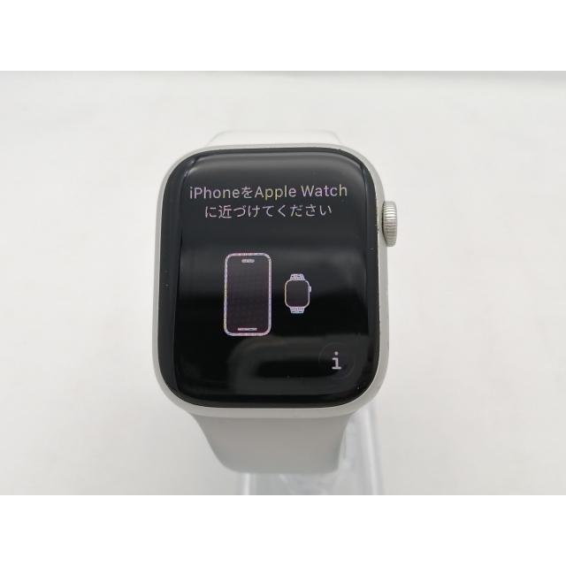 中古】Apple Apple Watch Series8 45mm GPS シルバーアルミニウム