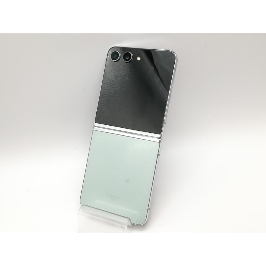 中古】SAMSUNG au 【SIMフリー】 Galaxy Z Flip5 ミント 8GB 256GB