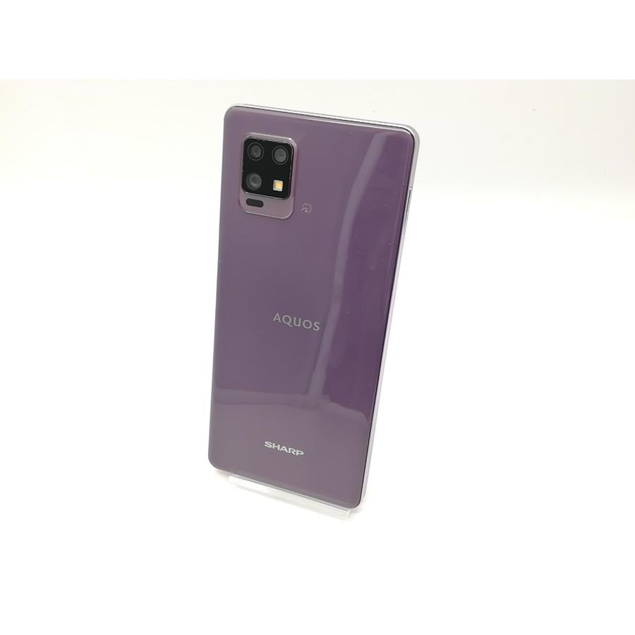 中古】SHARP 楽天モバイル 【SIMフリー】 AQUOS zero6 パープル