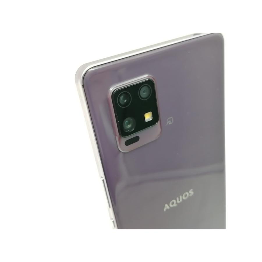 中古】SHARP 楽天モバイル 【SIMフリー】 AQUOS zero6 パープル 8GB