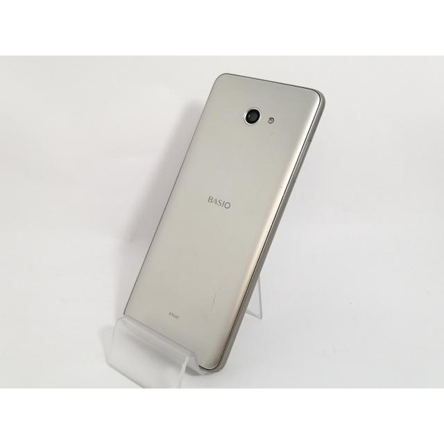中古】KYOCERA UQmobile 【SIMフリー】 BASIO4 シャンパンゴールド 3GB 