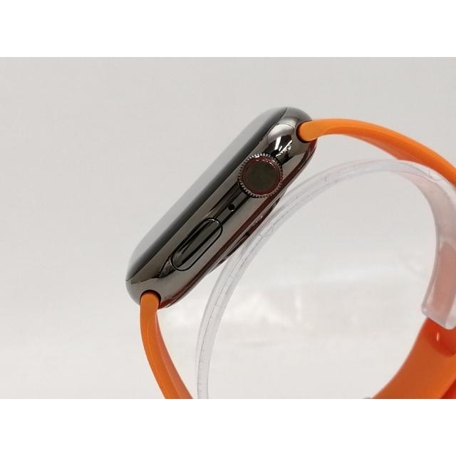 【中古】Apple Watch Series8 45mm Cellular グラファイトステンレススチールケース/ミッドナイトスポーツバンド MNKU3J/A【新宿2】保証期間１ヶ月【ランクB】の画像