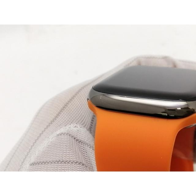 【中古】Apple Watch Series8 45mm Cellular グラファイトステンレススチールケース/ミッドナイトスポーツバンド MNKU3J/A【新宿2】保証期間１ヶ月【ランクB】の画像