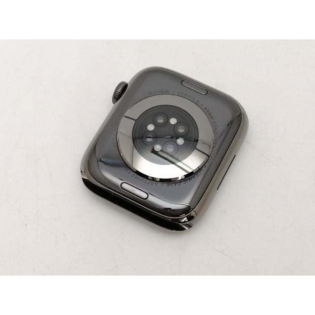 【中古】Apple Watch Series8 45mm Cellular グラファイトステンレススチールケース/ミッドナイトスポーツバンド MNKU3J/A【新宿2】保証期間１ヶ月【ランクB】の画像