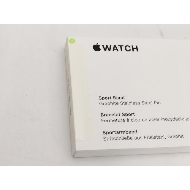 【中古】Apple Watch Series8 45mm Cellular グラファイトステンレススチールケース/ミッドナイトスポーツバンド MNKU3J/A【新宿2】保証期間１ヶ月【ランクB】の画像