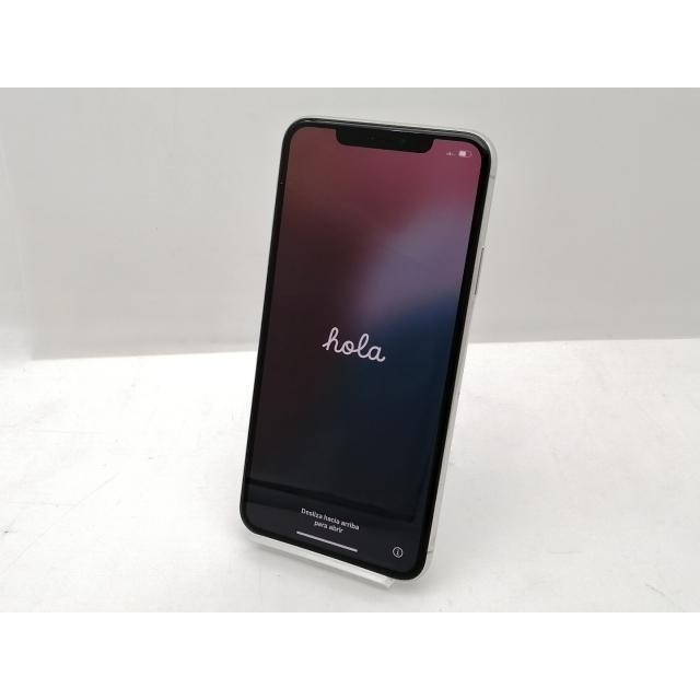【中古】Apple docomo 【SIMロック解除済み】 iPhone 11 Pro Max 256GB シルバー MWHK2J/A【新宿2】保証期間１ヶ月【ランクB】の画像