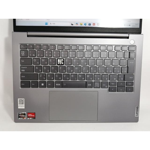 【中古】Lenovo ThinkBook 14 Gen 6 AMD 21KJ004SJP アークティックグレー【R5-7530U 16G 512G(SSD) WiFi 14LCD】【新宿】保証期間１ヶ月【ランクC】の画像