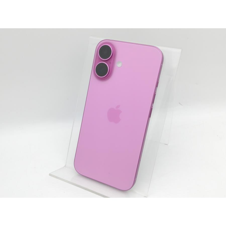 中古】Apple 国内版 【SIMフリー】 iPhone 16 256GB ピンク MYDY3J/A