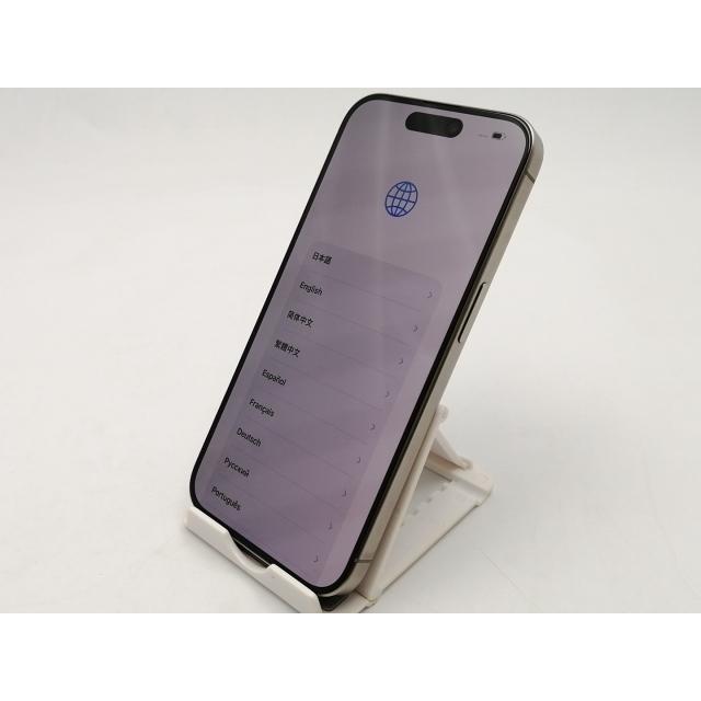 中古】Apple 国内版 【SIMフリー】 iPhone 15 Pro 128GB ナチュラル
