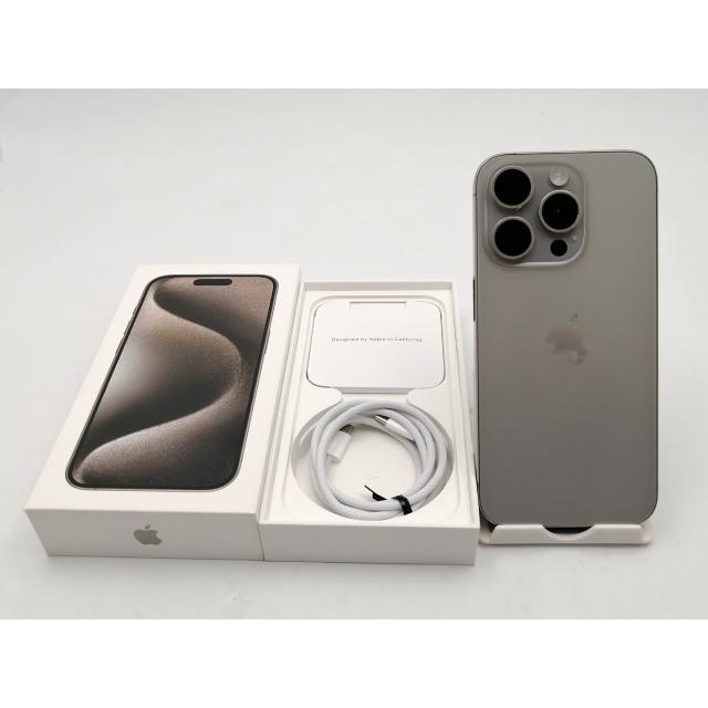 中古】Apple 国内版 【SIMフリー】 iPhone 15 Pro 128GB ナチュラル